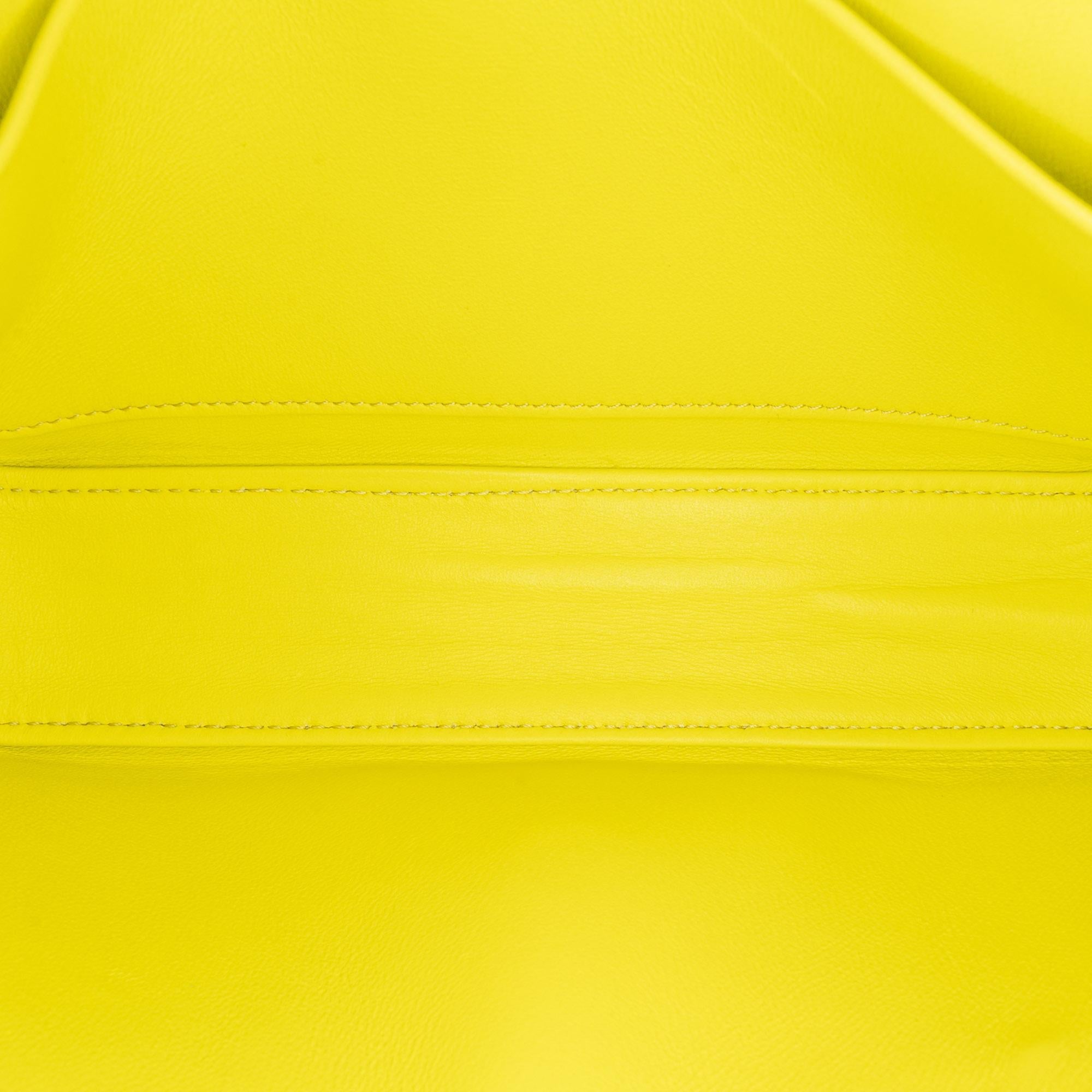 Celine Calfskin Cuir Triomphe Chain Shoulder Bag