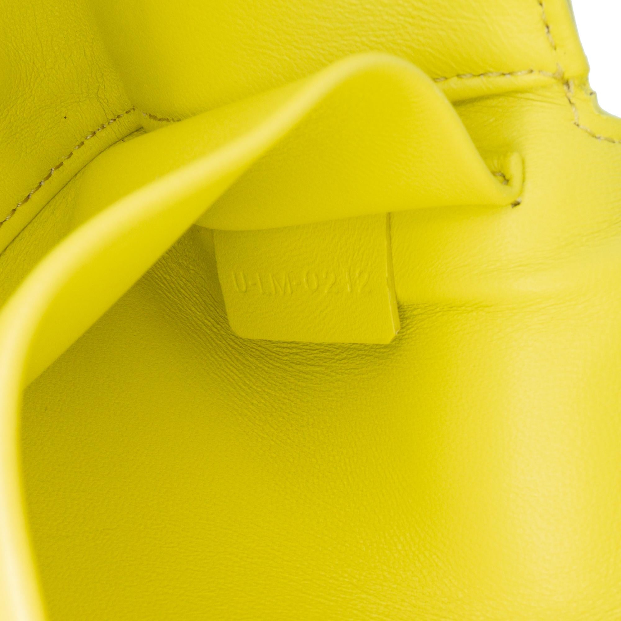 Celine Calfskin Cuir Triomphe Chain Shoulder Bag