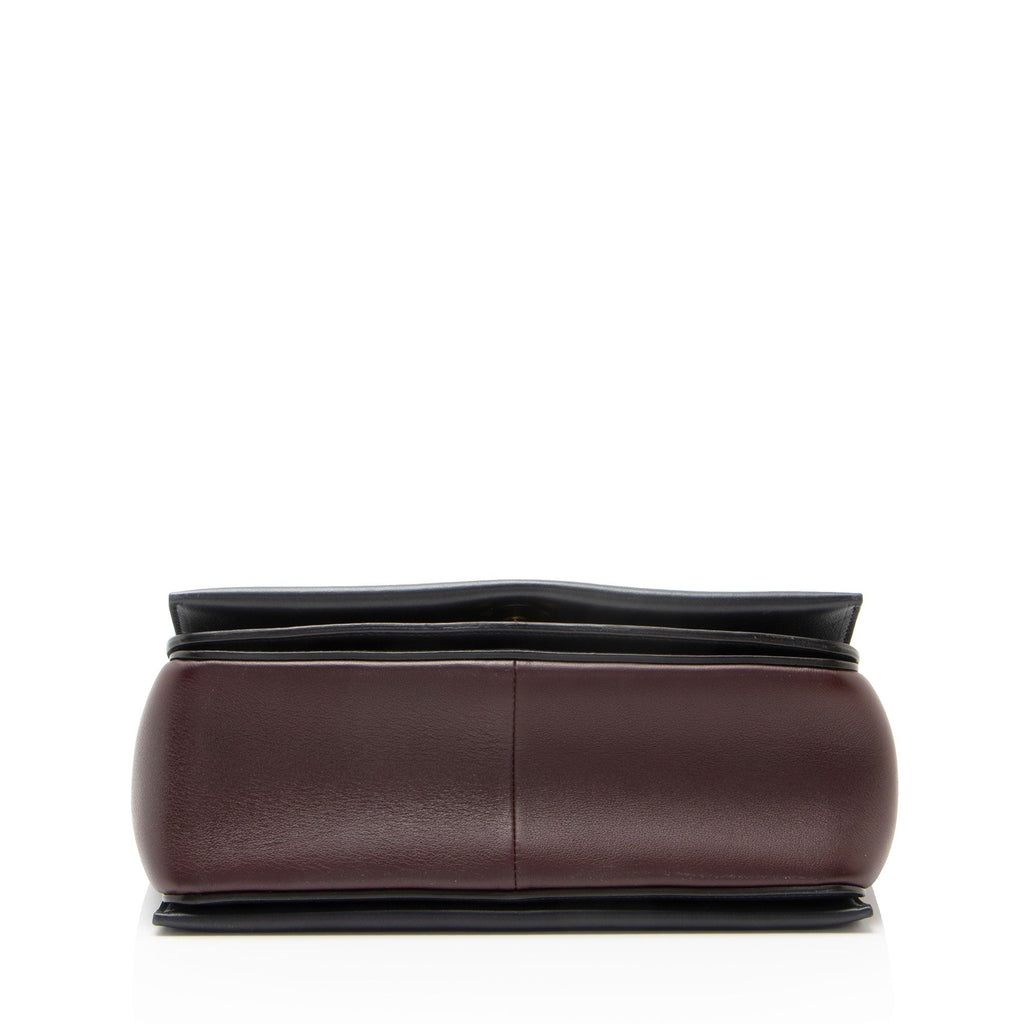 Celine Calfskin Frame Medium Shoulder Bag