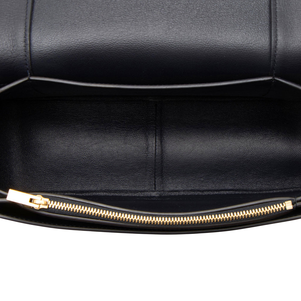 Celine Calfskin Frame Medium Shoulder Bag