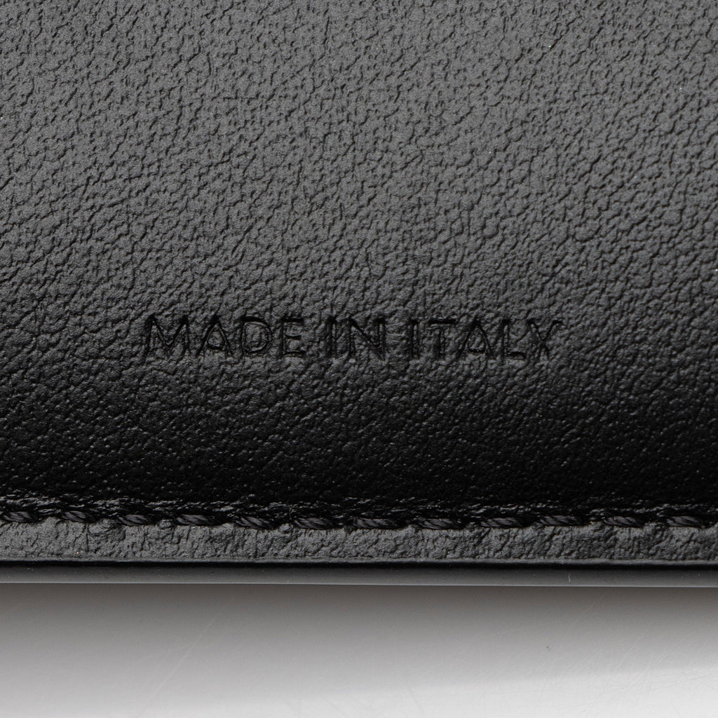 Celine Calfskin Logo Bifold Wallet