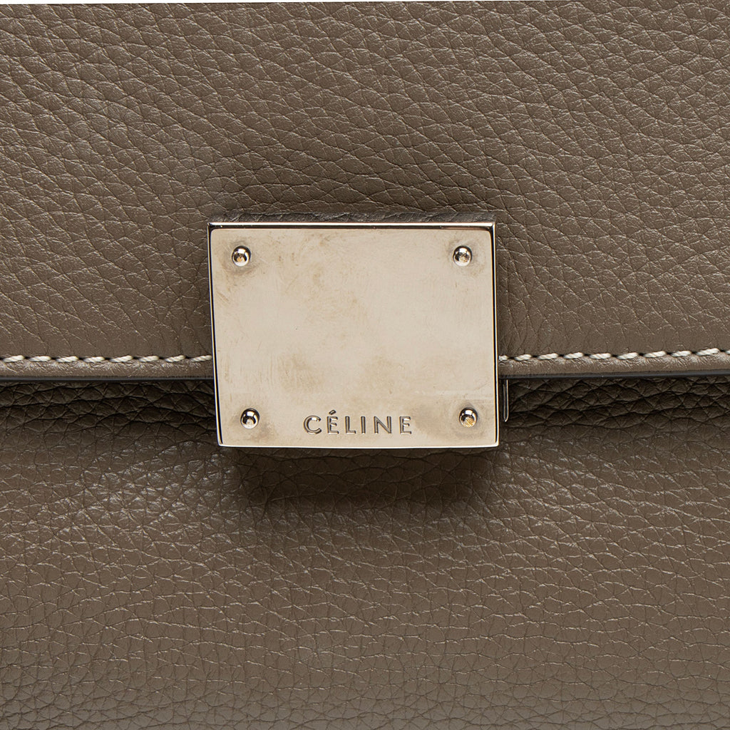 Celine Calfskin Medium Trapeze Bag