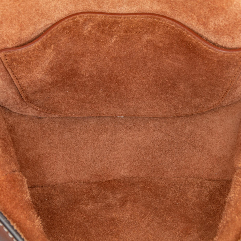 Celine Calfskin Triomphe Folco Crossbody