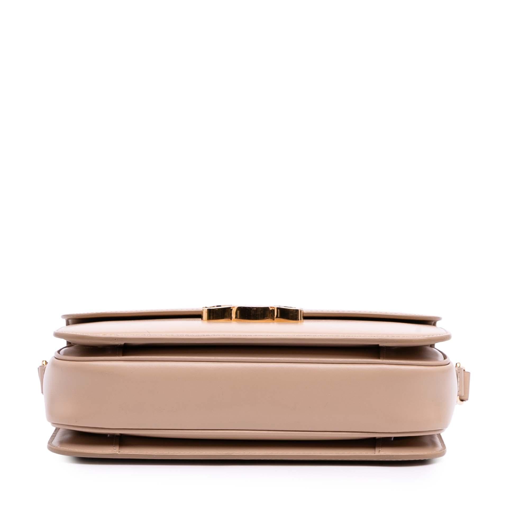 Celine Classique Shiny Calfskin Triomphe Crossbody