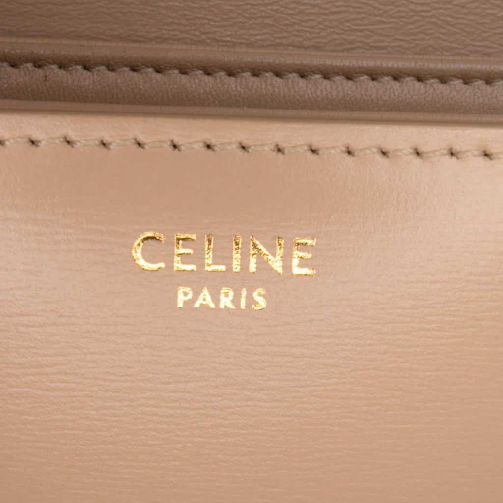 Celine Classique Shiny Calfskin Triomphe Crossbody