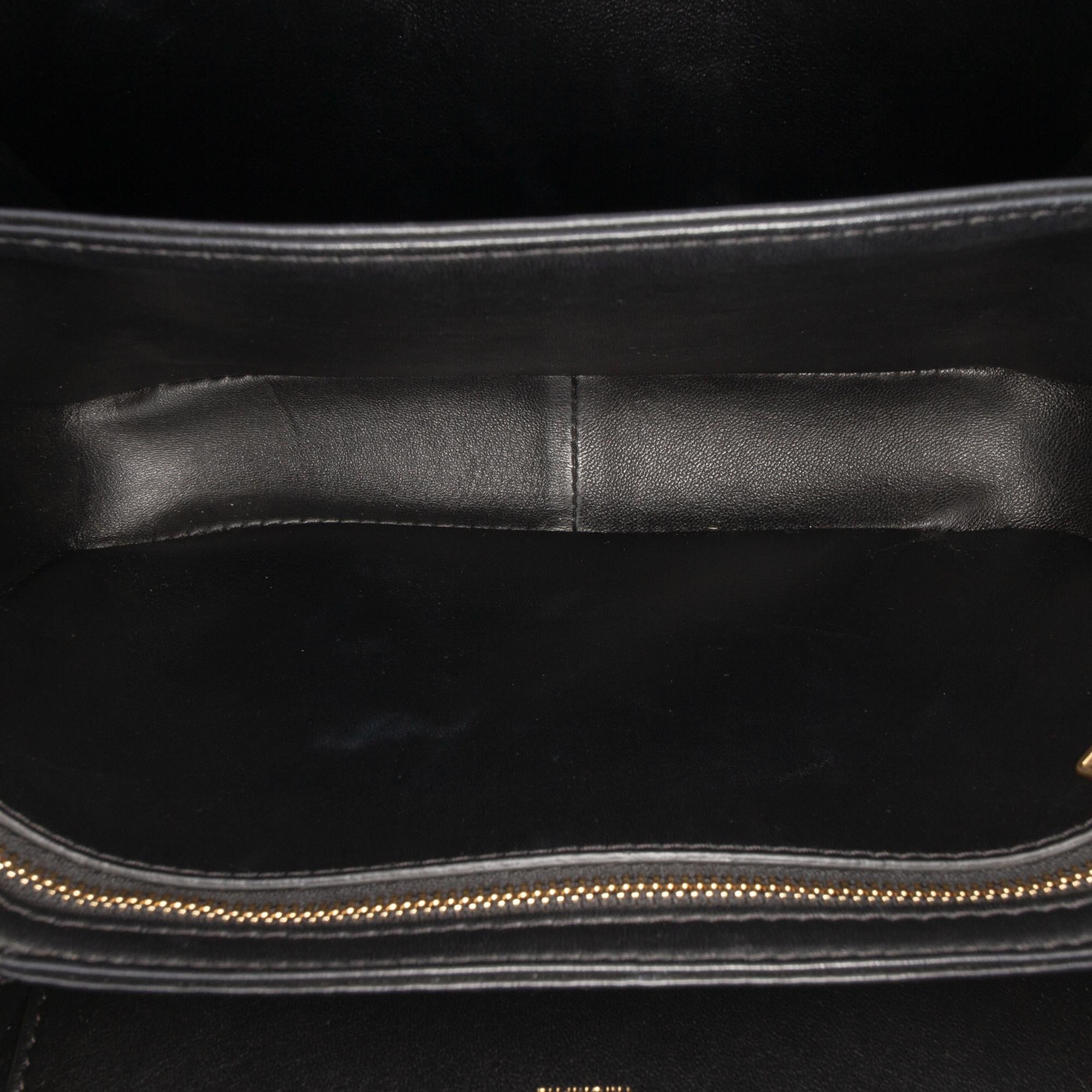 Celine Classique Shiny Calfskin Triomphe Crossbody
