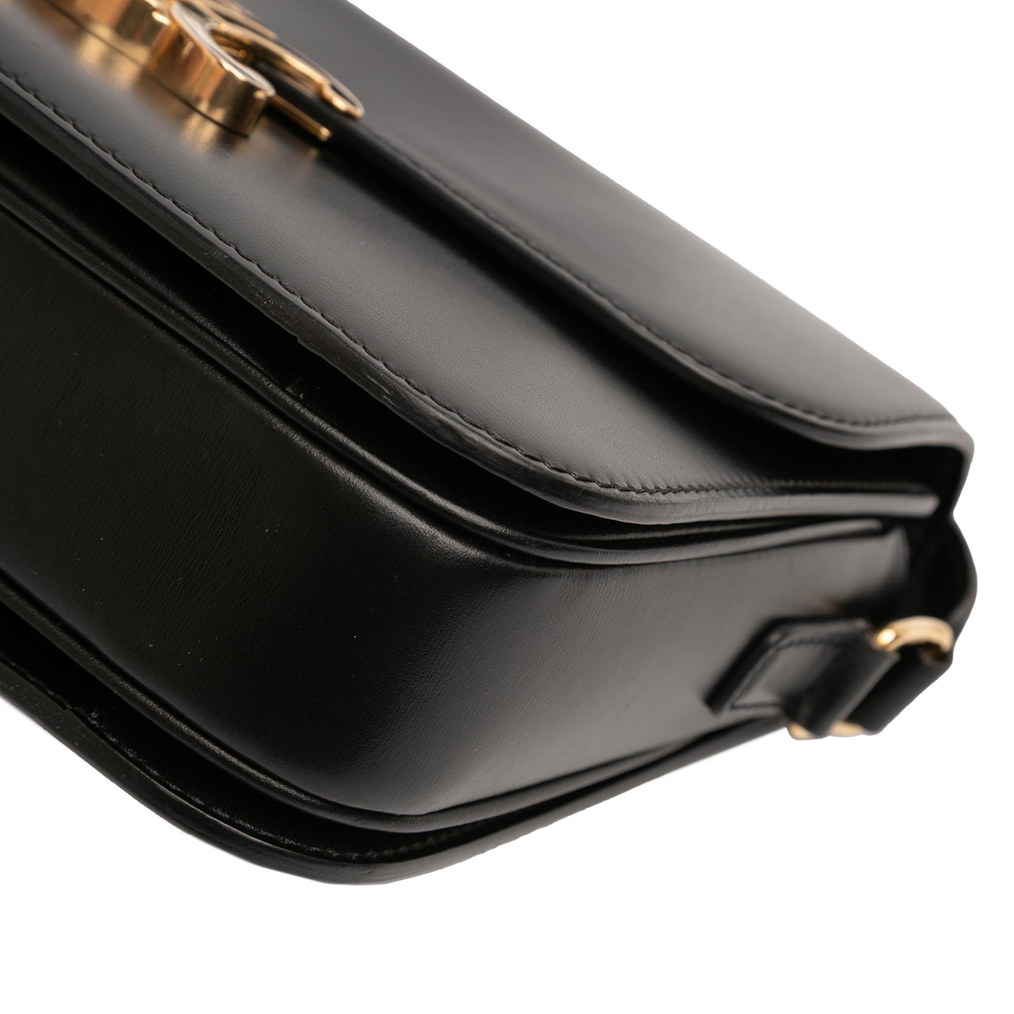 Celine Classique Shiny Calfskin Triomphe Crossbody