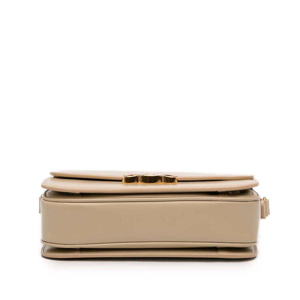 Celine Classique Shiny Calfskin Triomphe Crossbody