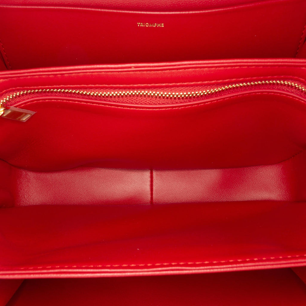Celine Classique Shiny Calfskin Triomphe Crossbody