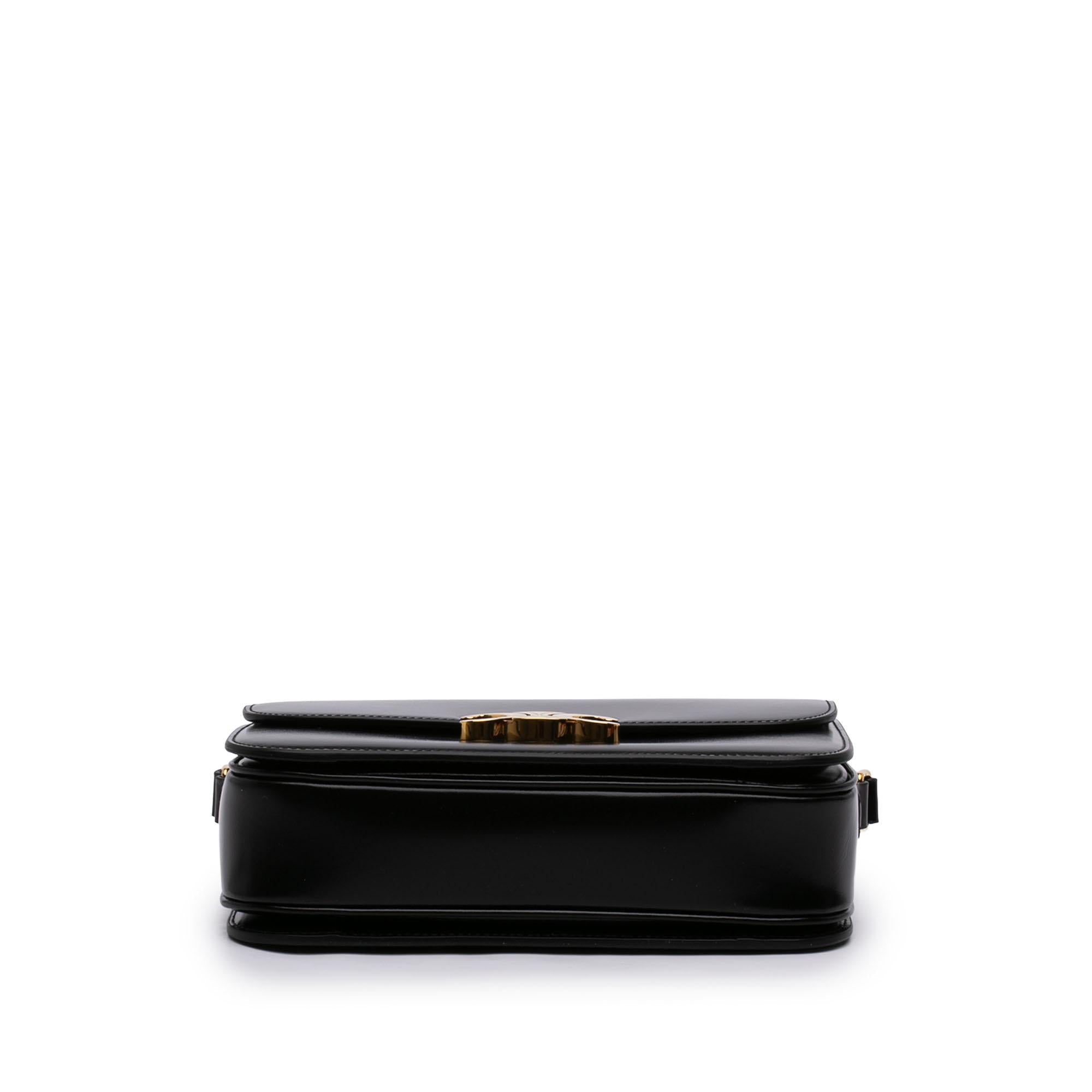 Celine Classique Shiny Calfskin Triomphe Crossbody