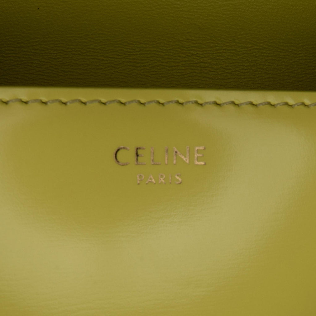 Celine Cuir Triomphe Chain Shoulder Bag (SHG-Ju5A2h)