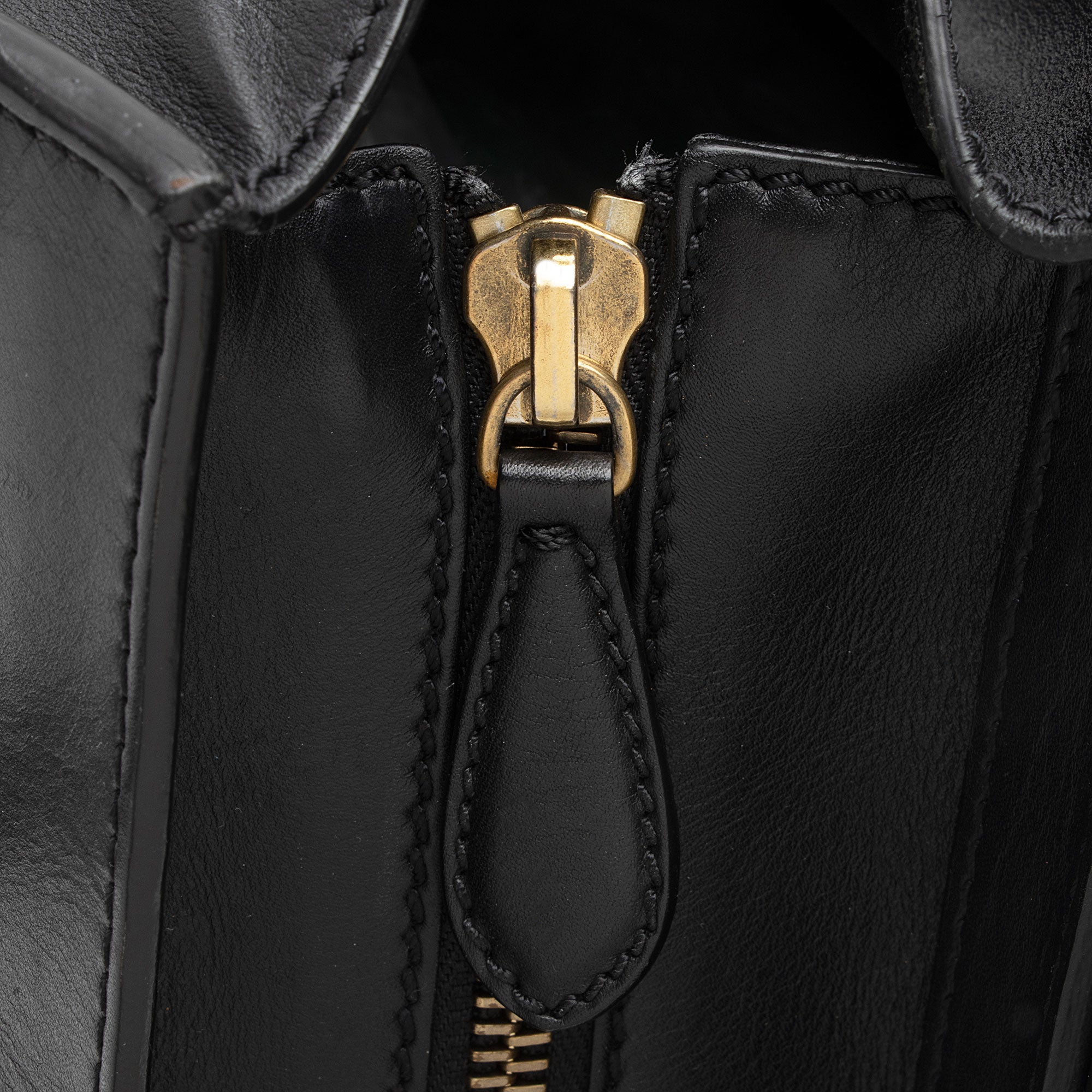 Celine Drummed Calfskin Mini Luggage Tote (SHF-MoYYfB)