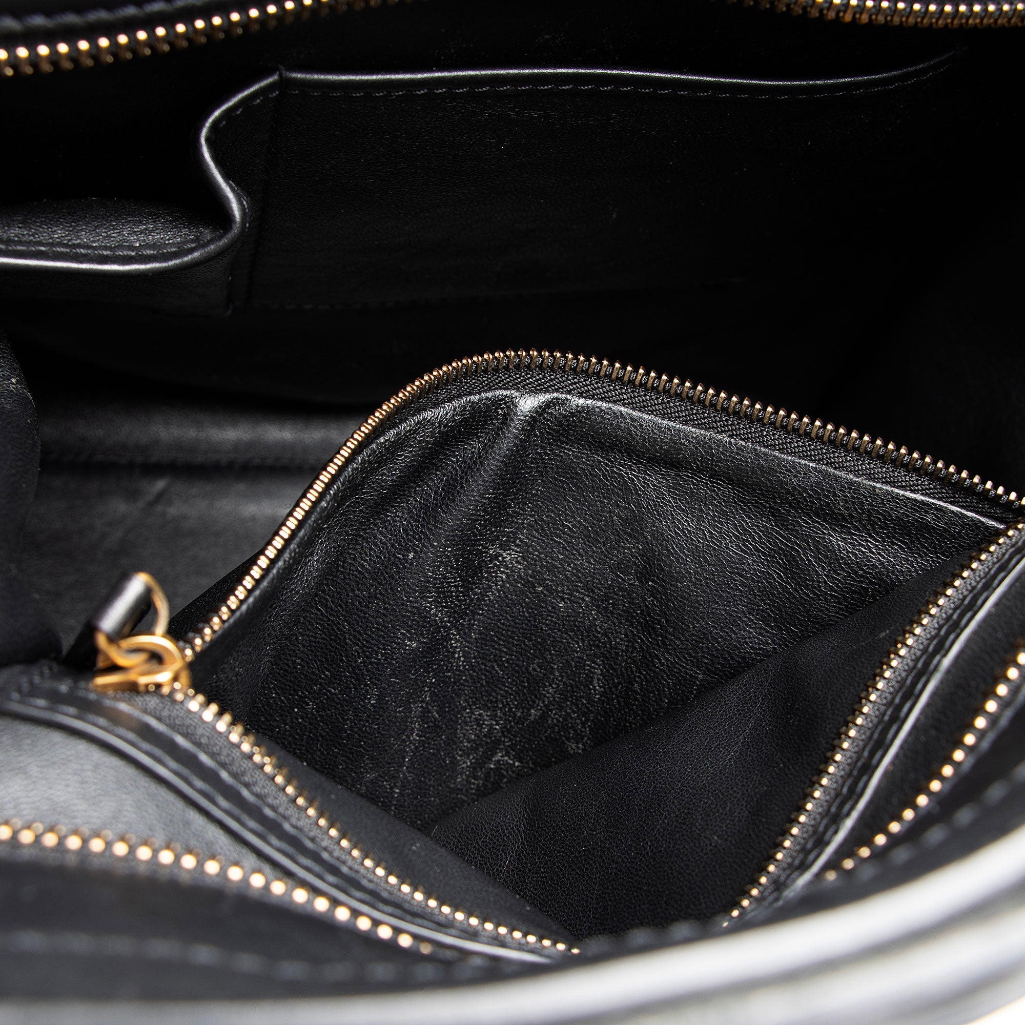 Celine Drummed Calfskin Mini Luggage Tote (SHF-MoYYfB)