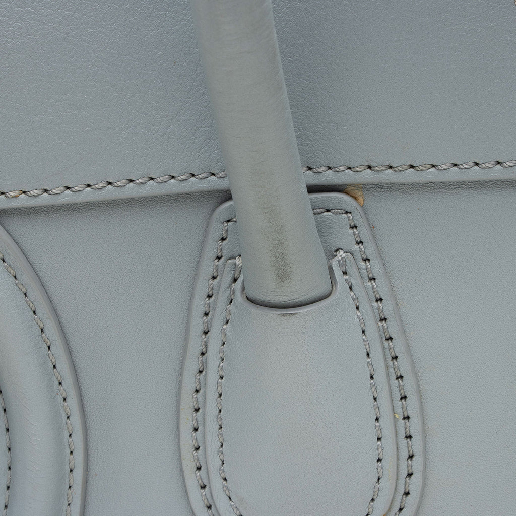 Celine Drummed Calfskin Mini Luggage Tote