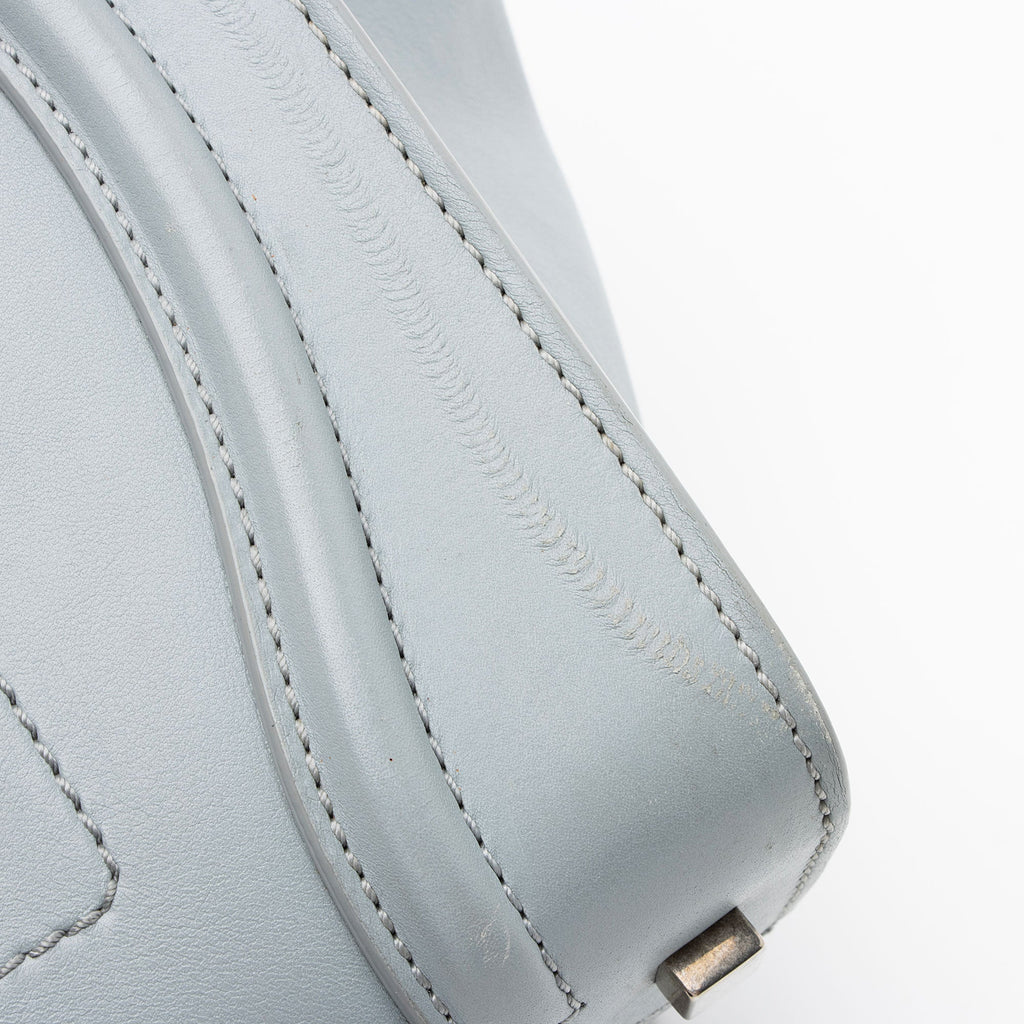 Celine Drummed Calfskin Mini Luggage Tote