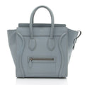 Celine Drummed Calfskin Mini Luggage Tote