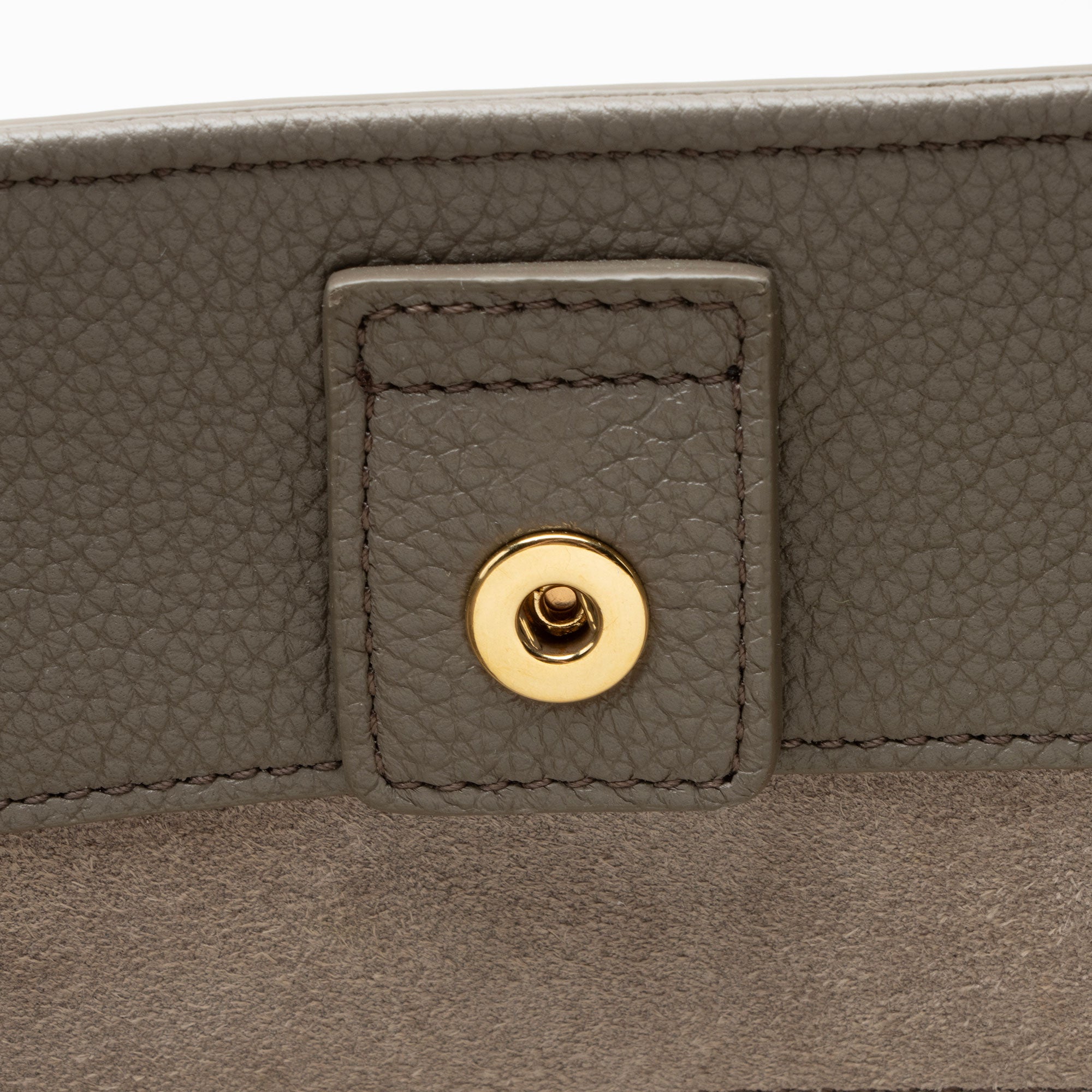Celine Grained Calfskin Triomphe Cabas Anais Medium Tote