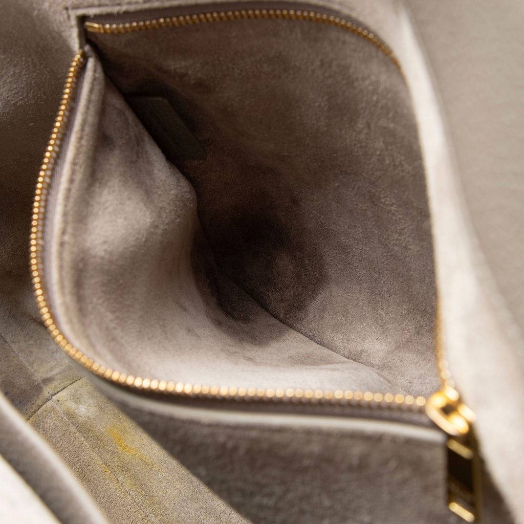 Celine Grained Calfskin Triomphe Cabas Anais Medium Tote