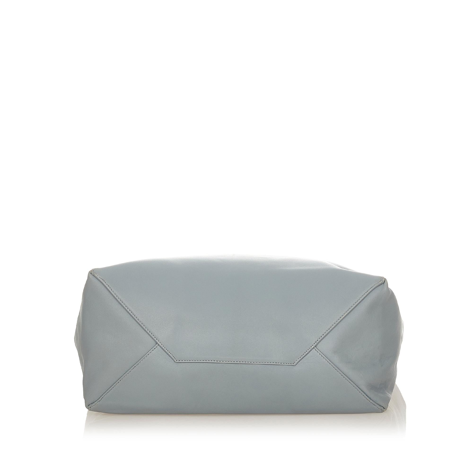 Celine Horizontal Cabas Leather Tote Bag (SHG-25323)