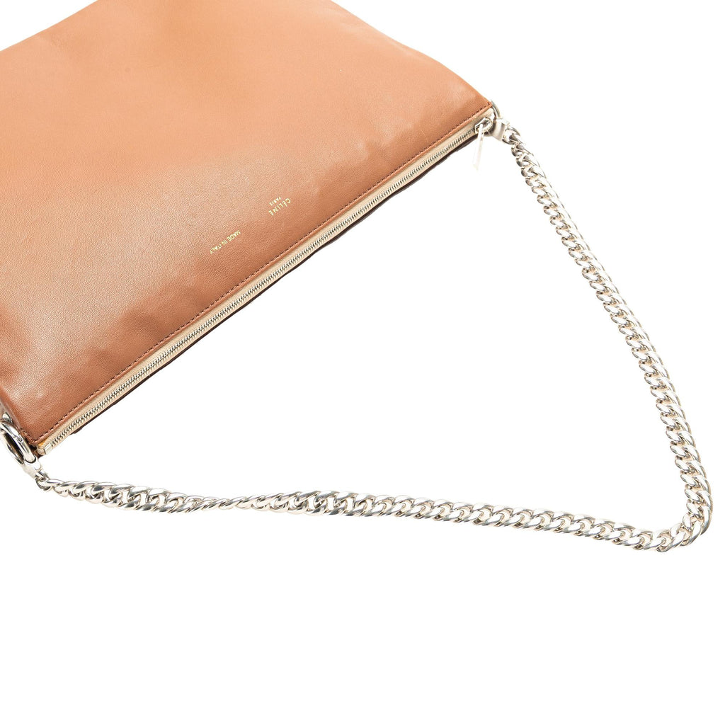 Celine Lambskin Soft Trio Shoulder Bag