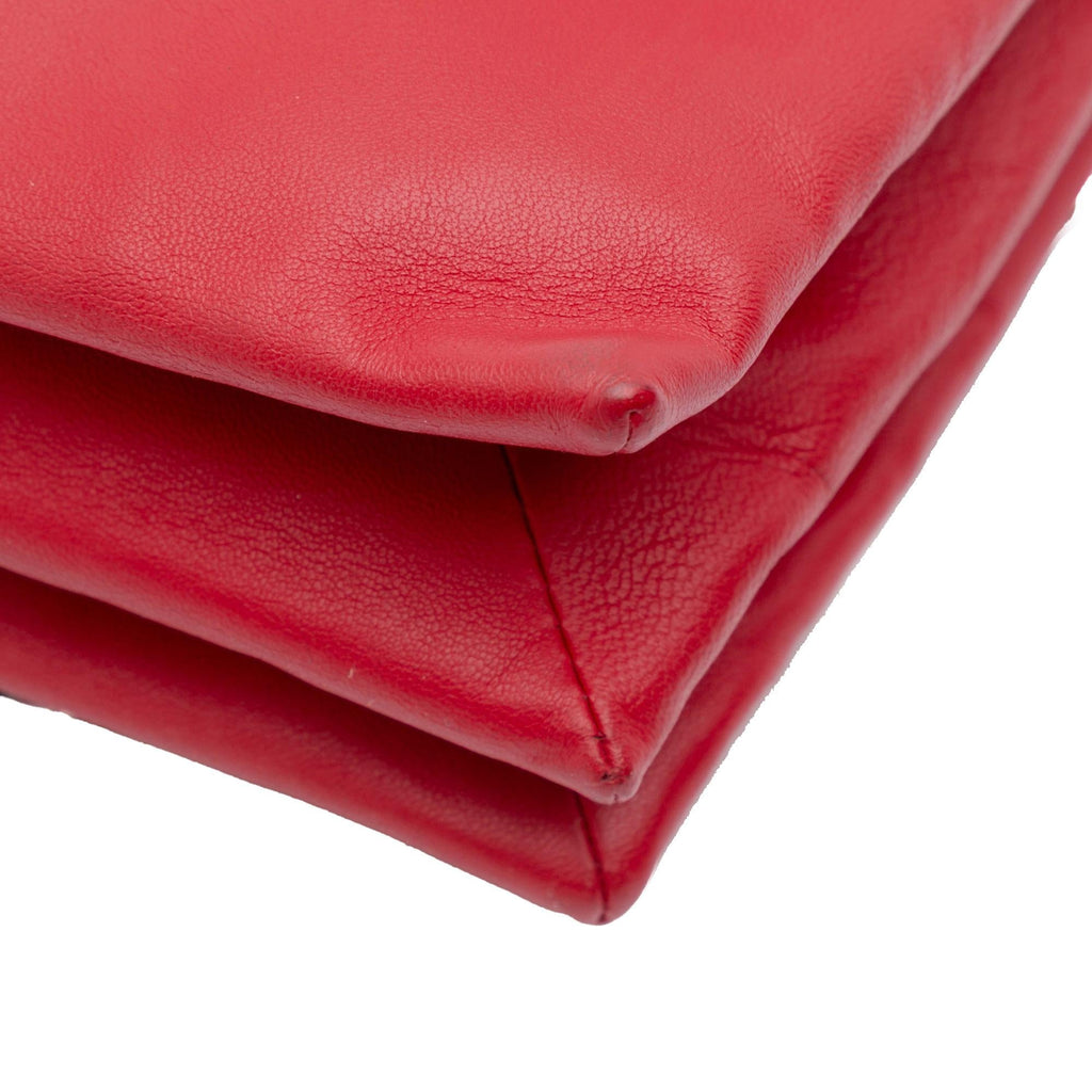 Celine Lambskin Soft Trio Shoulder Bag