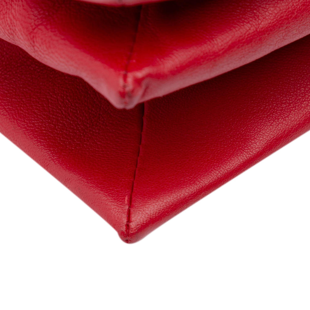 Celine Lambskin Soft Trio Shoulder Bag