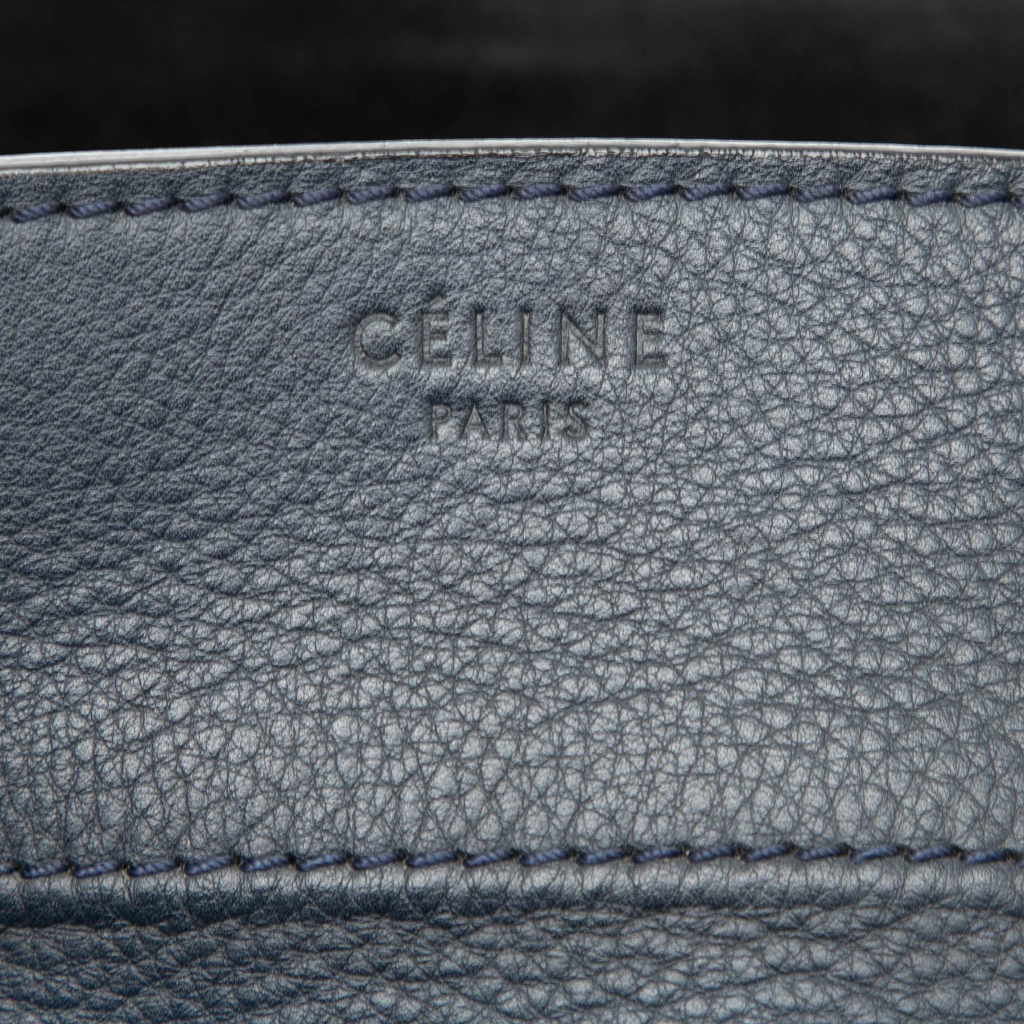 Celine Large Grained Calfskin Phantom Luggage Tote