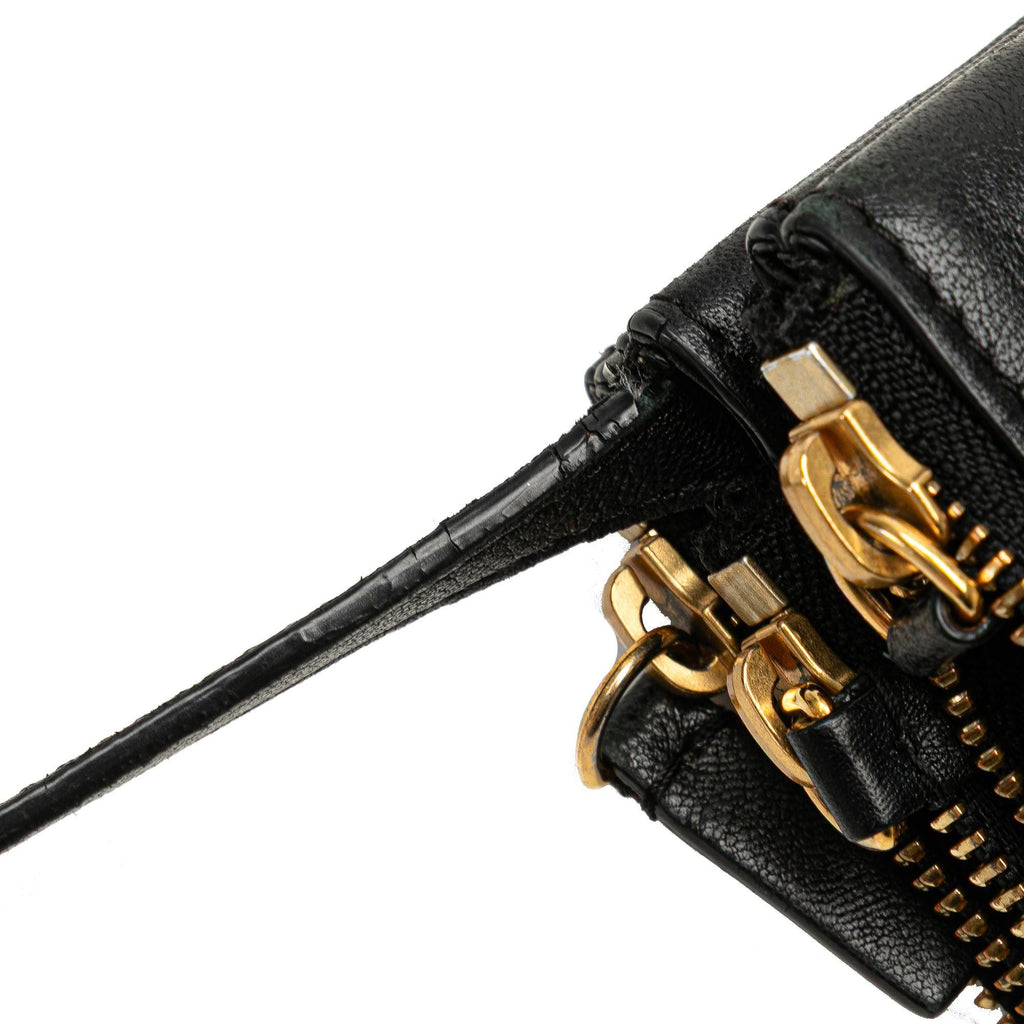 Celine Large Lambskin Trio Crossbody