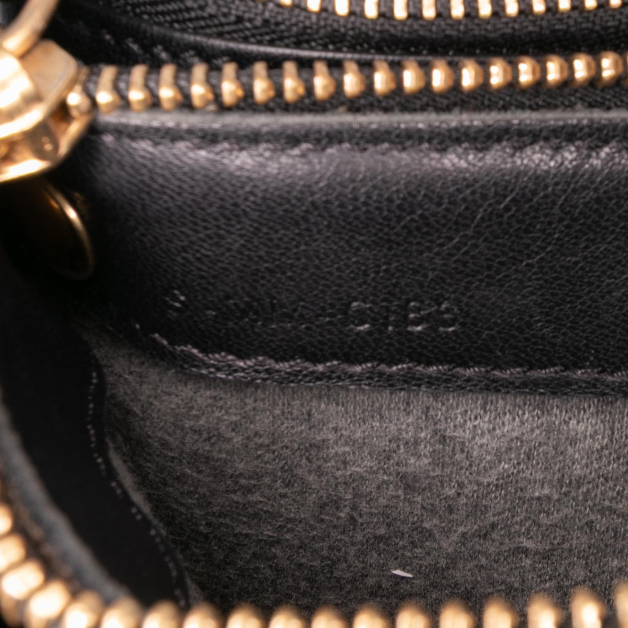 Celine Large Lambskin Trio Crossbody