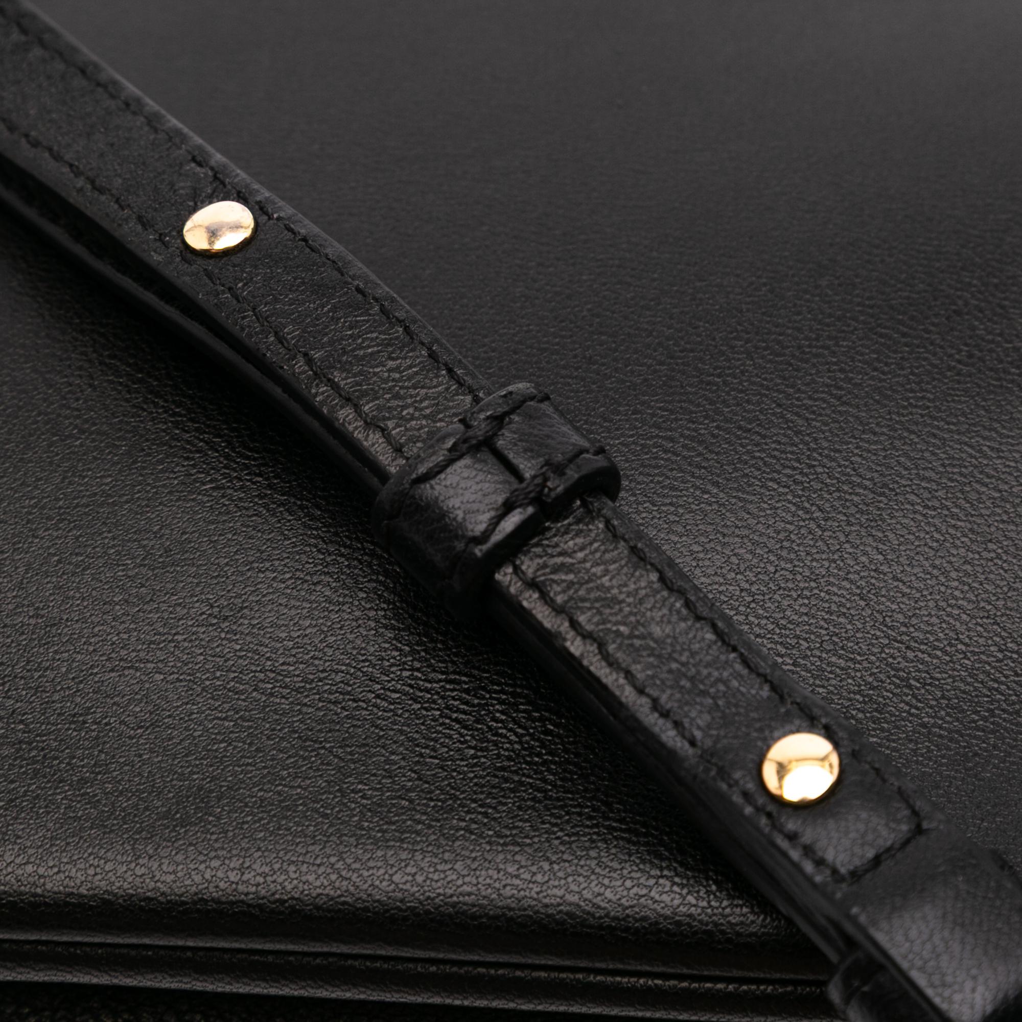 Celine Large Lambskin Trio Crossbody