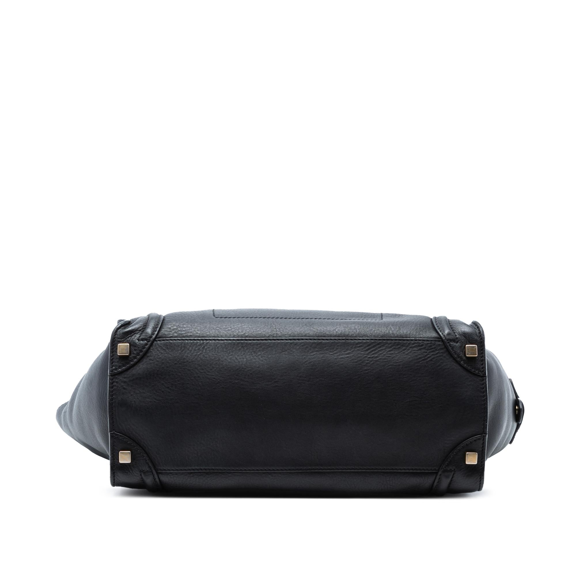 Celine Large Leather Phantom Luggage Tote
