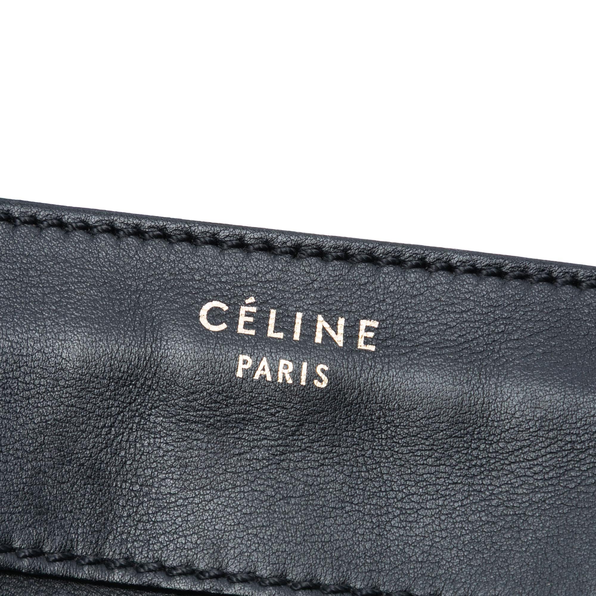 Celine Large Leather Phantom Luggage Tote