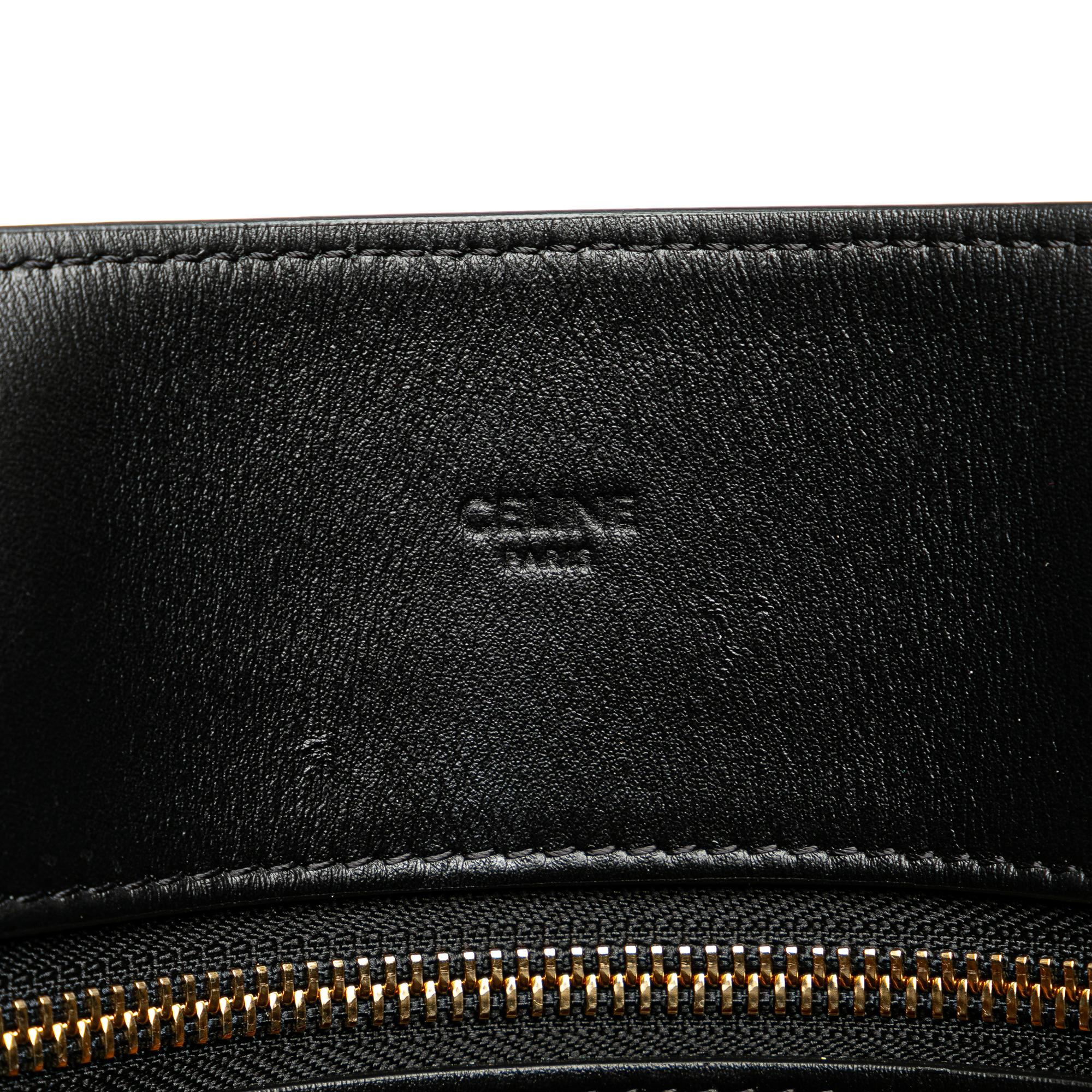 Celine Large Triomphe Coated Canvas Cabas Vertical Tote