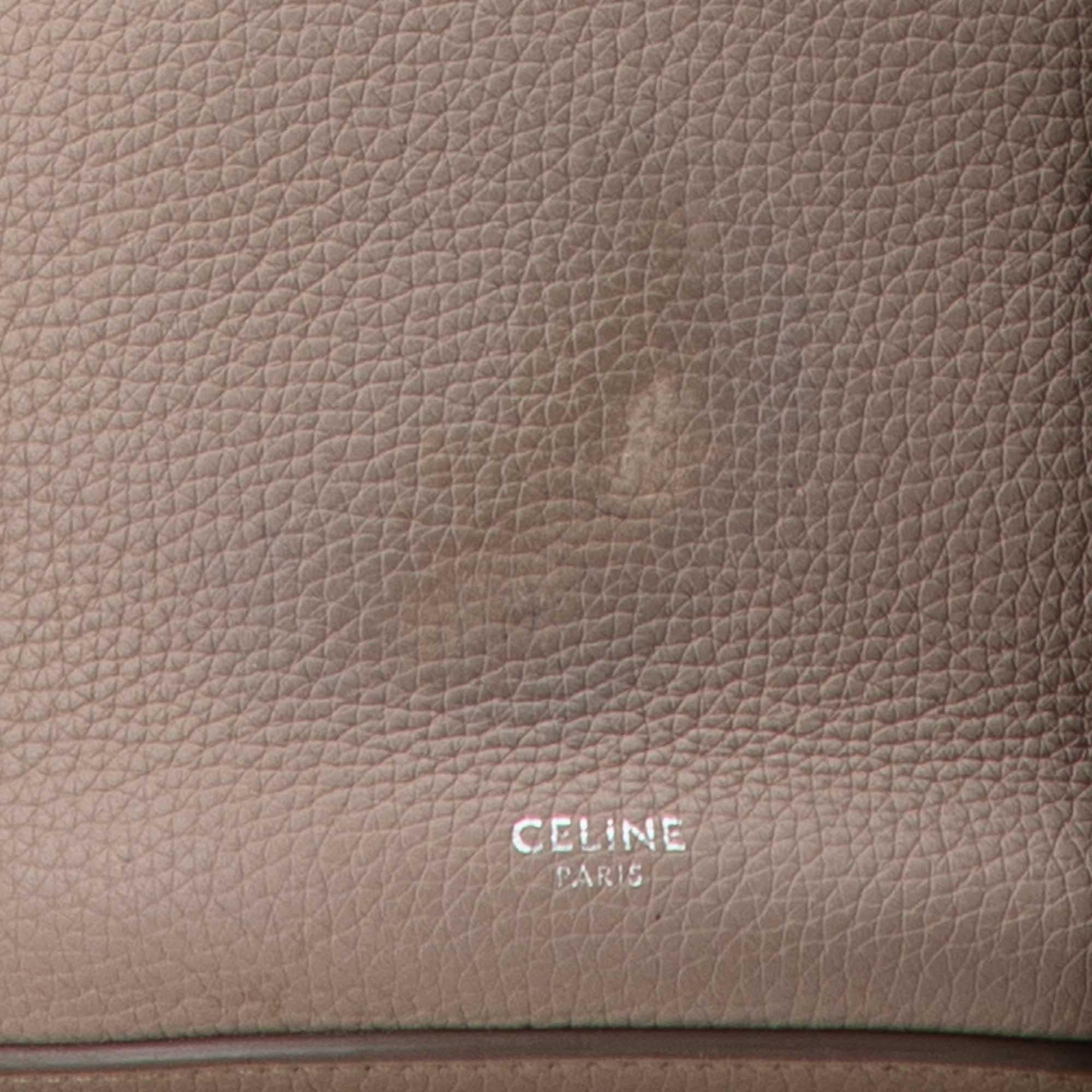 Celine Leather Big Bag Bucket