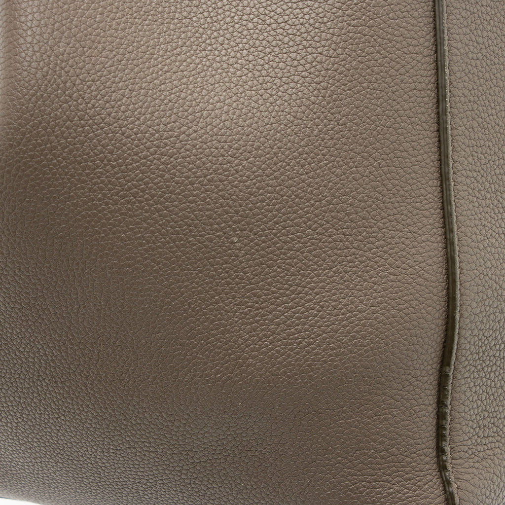 Celine Leather Cabas Phantom Medium Tote