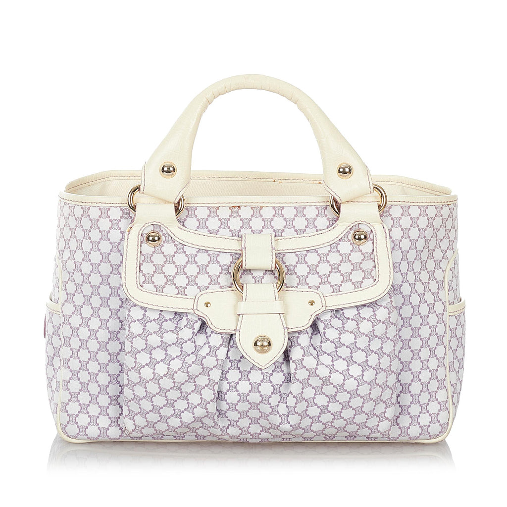 Celine Macadam Boogie Canvas Handbag (SHG-37784)