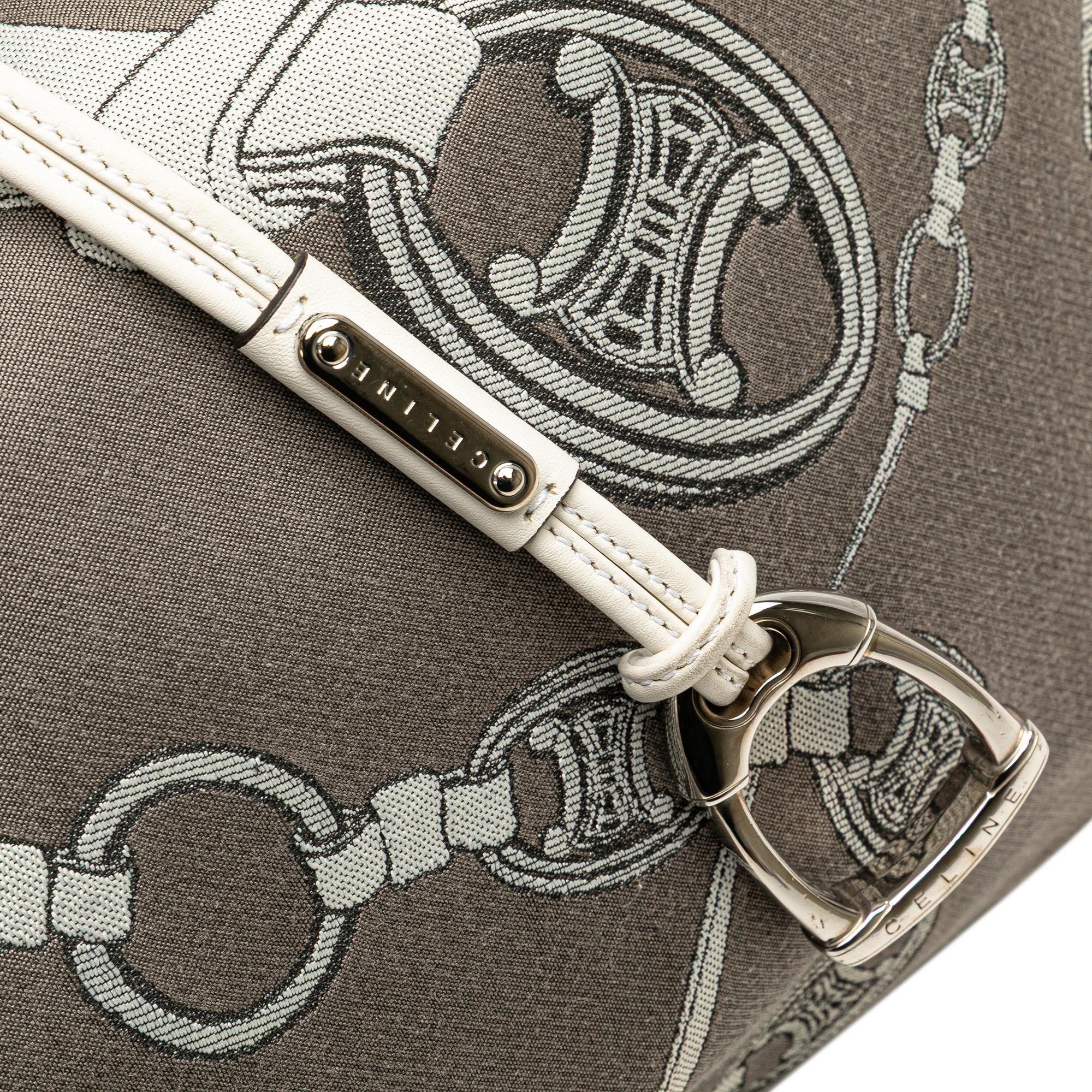 Celine Macadam Canvas Bittersweet Hobo