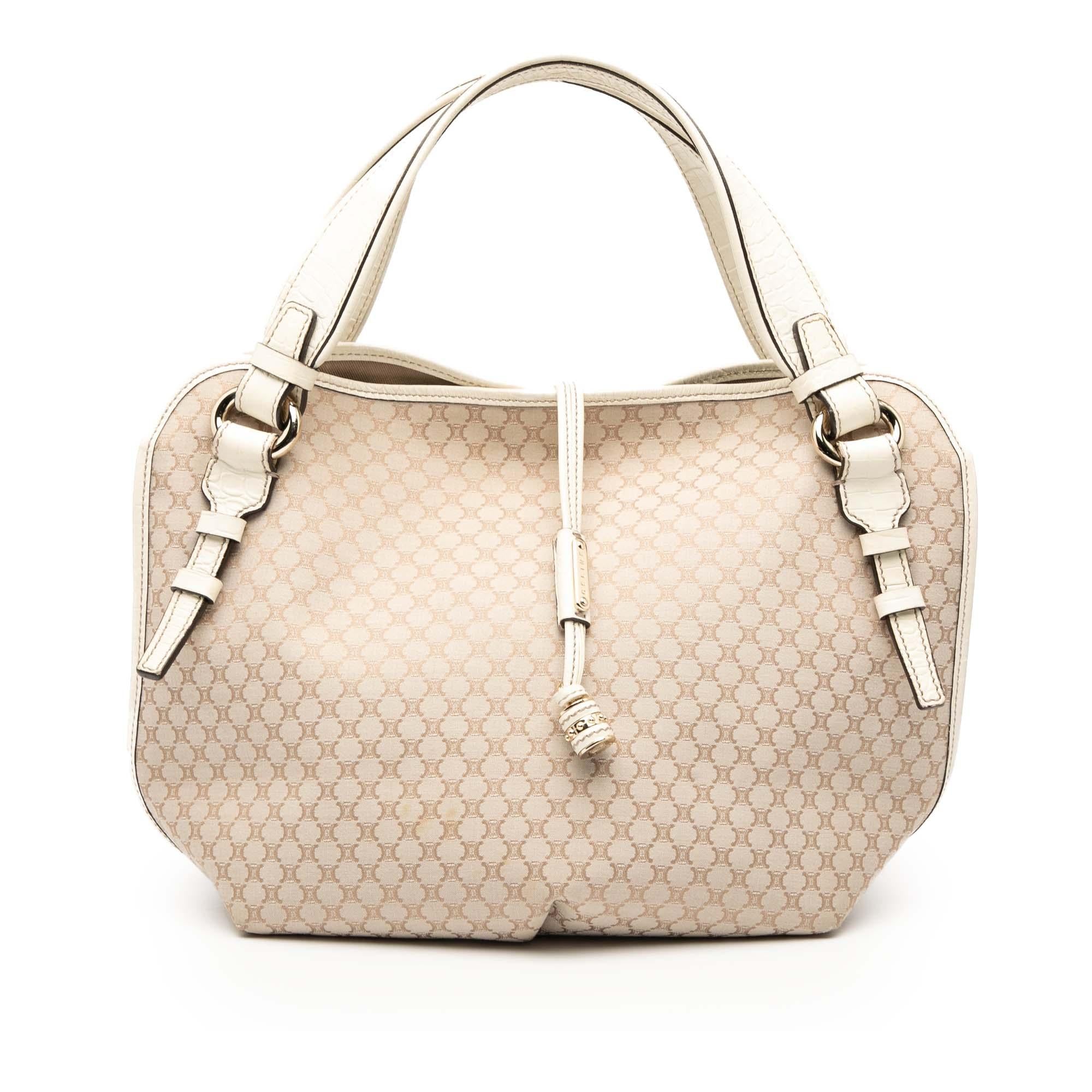 Celine Macadam Canvas Bittersweet Hobo