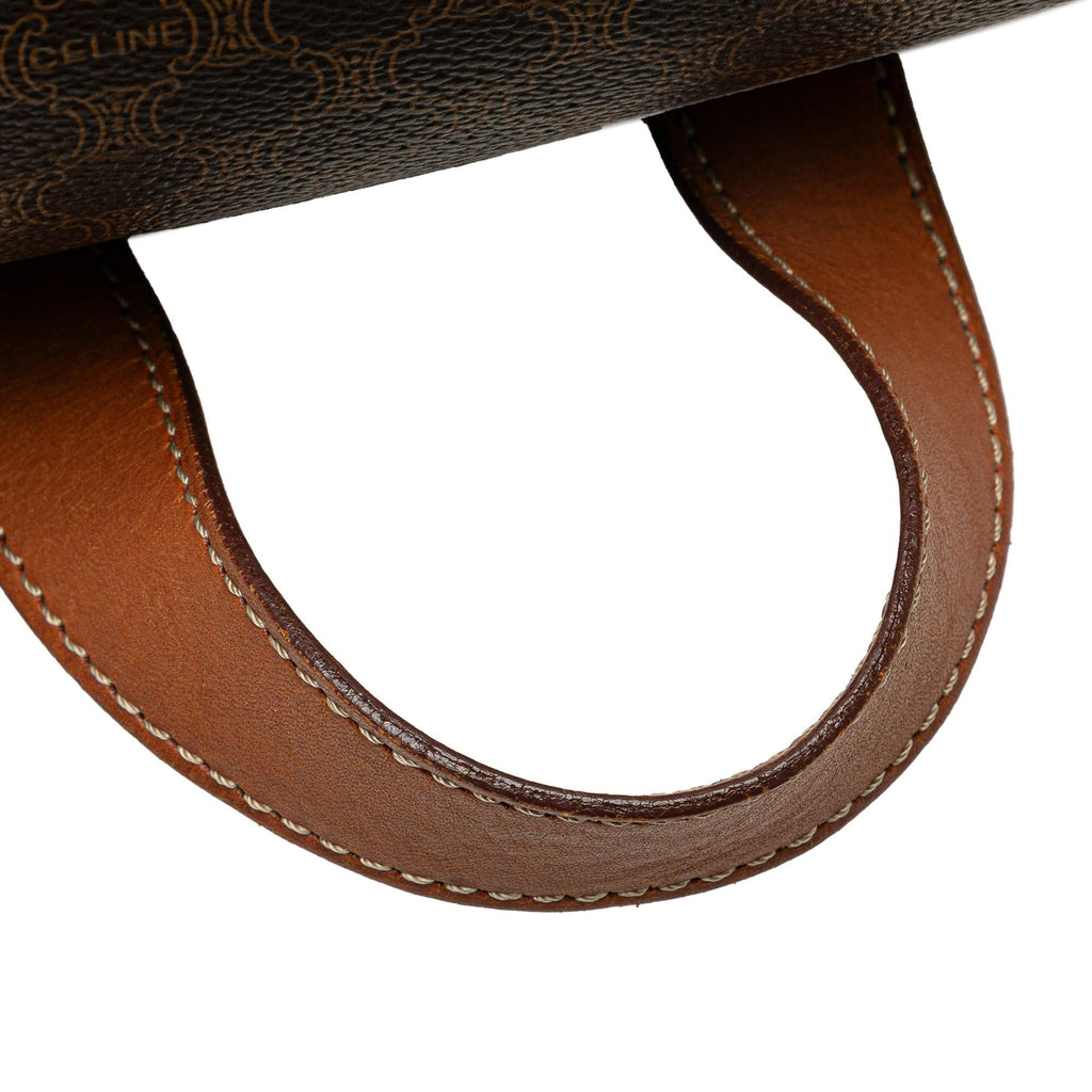 Celine Macadam Coated Canvas Backpack