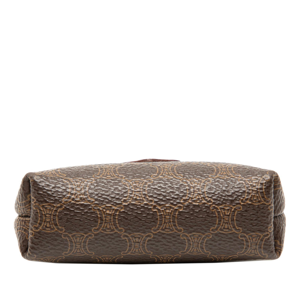 Celine Macadam Coated Canvas Coin Pouch