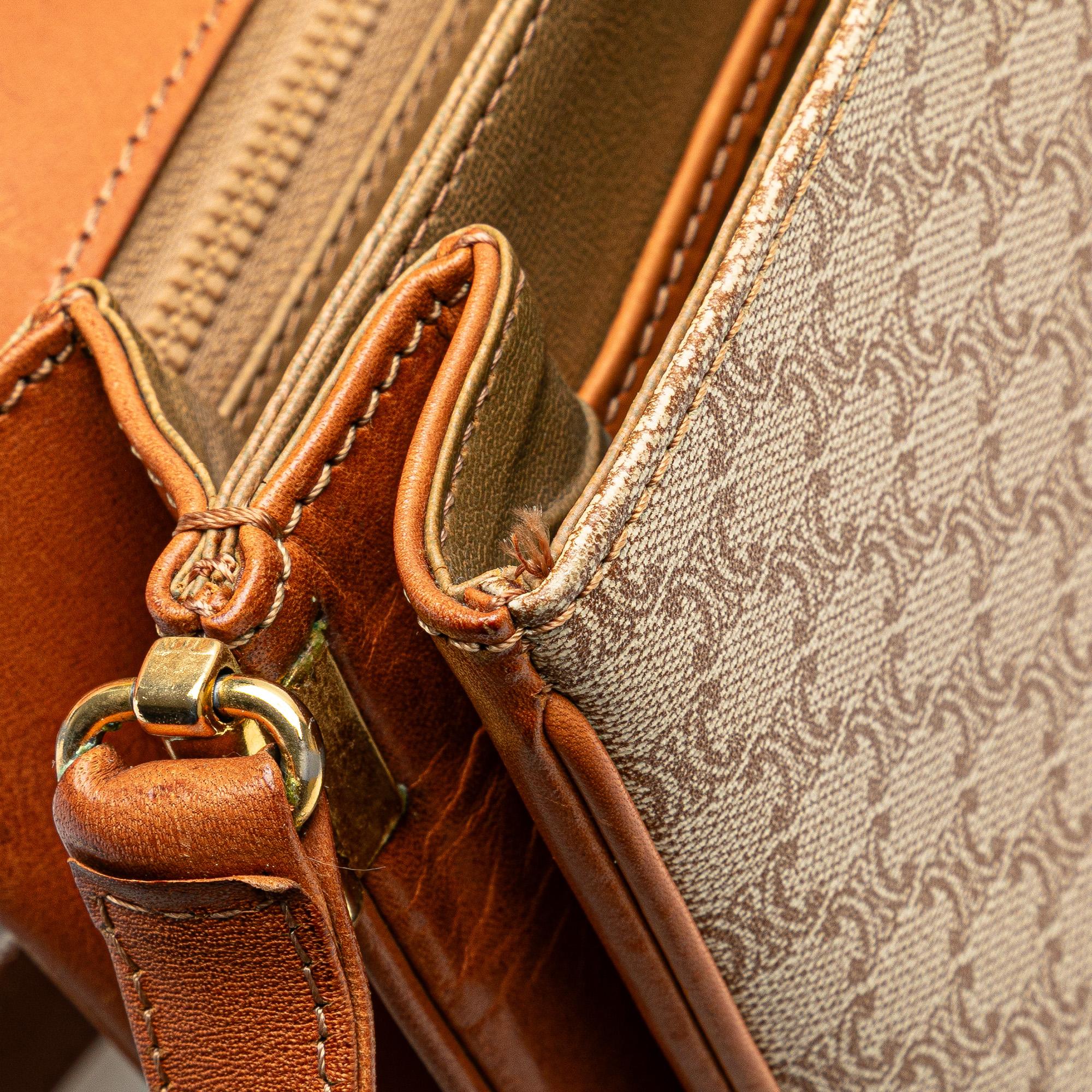 Celine Macadam Coated Canvas Crossbody