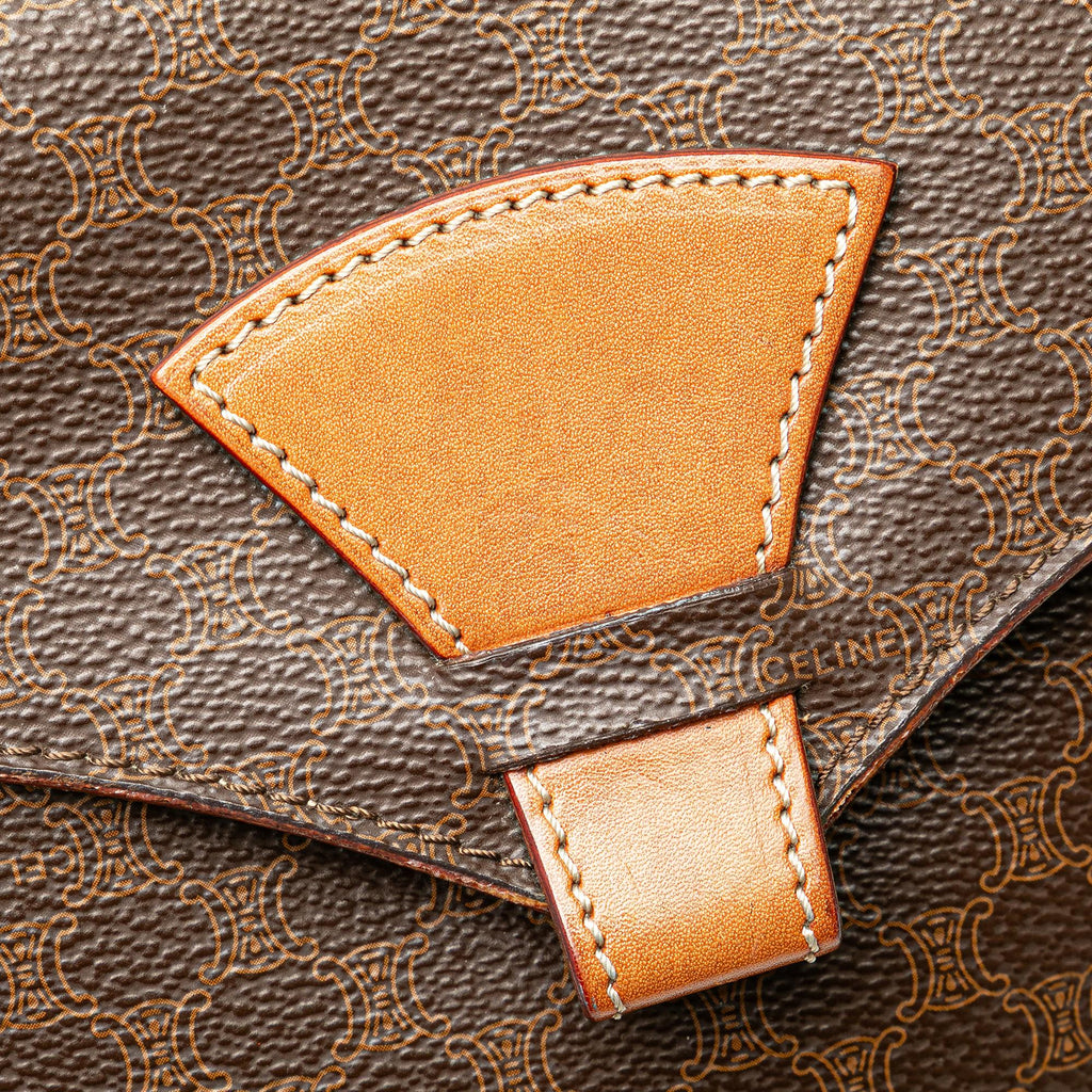 Celine Macadam Coated Canvas Crossbody
