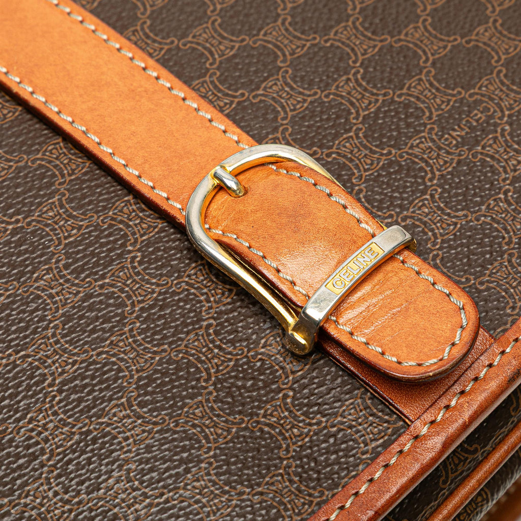 Celine Macadam Coated Canvas Crossbody