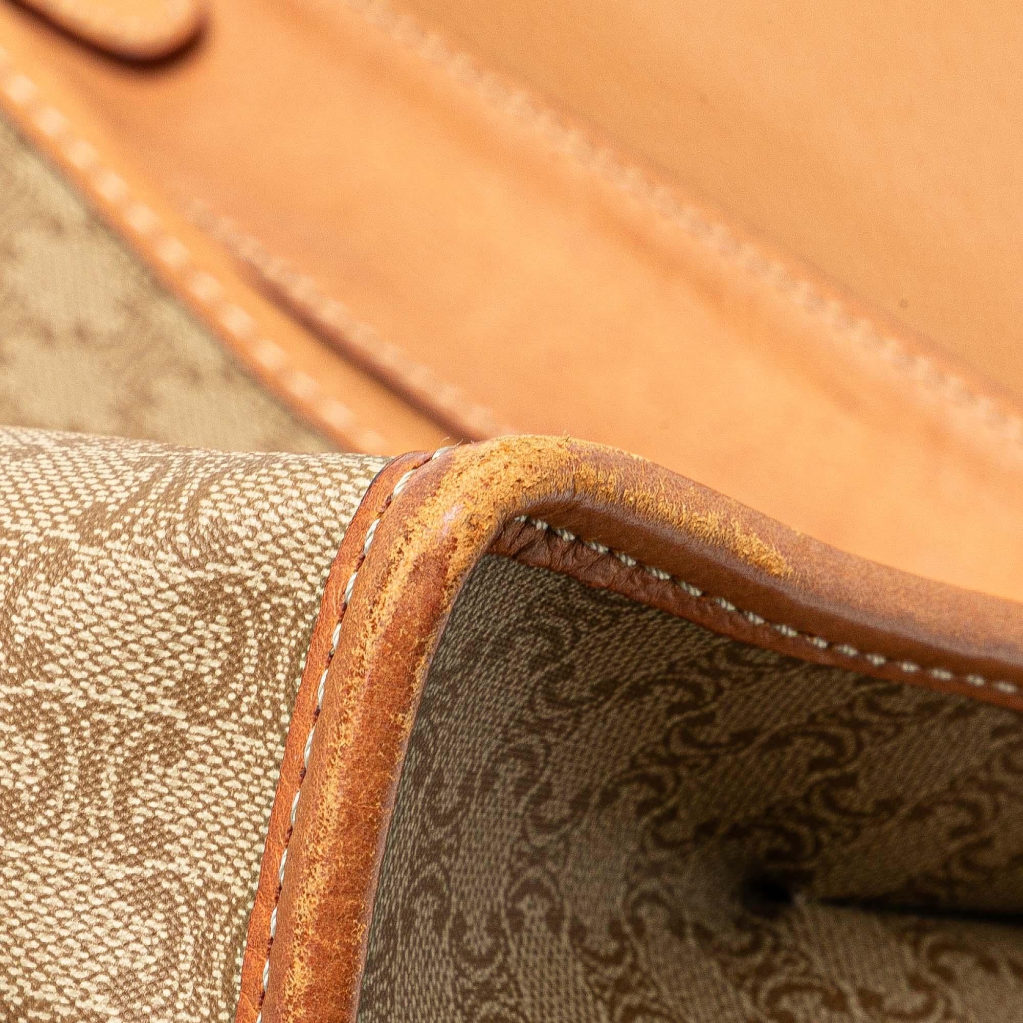 Celine Macadam Coated Canvas Crossbody