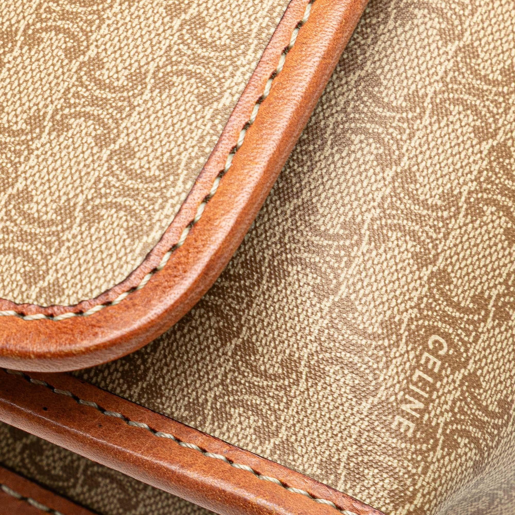 Celine Macadam Coated Canvas Crossbody