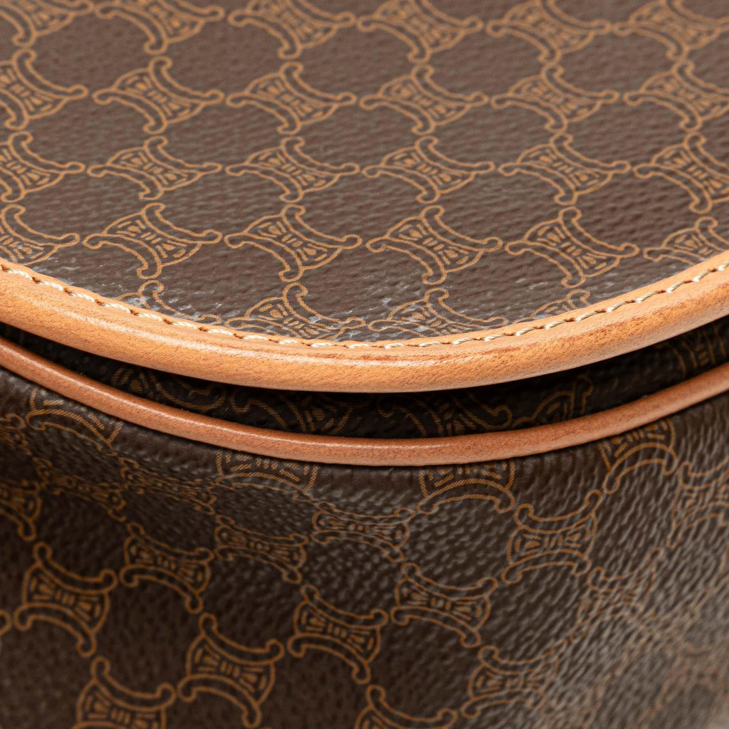 Celine Macadam Coated Canvas Crossbody