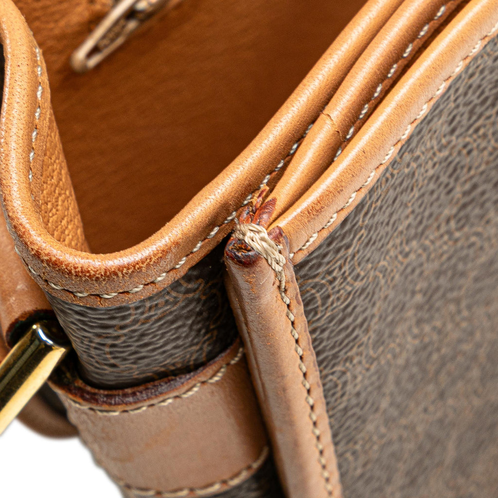 Celine Macadam Coated Canvas Crossbody