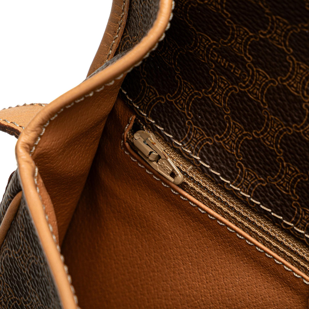 Celine Macadam Coated Canvas Crossbody