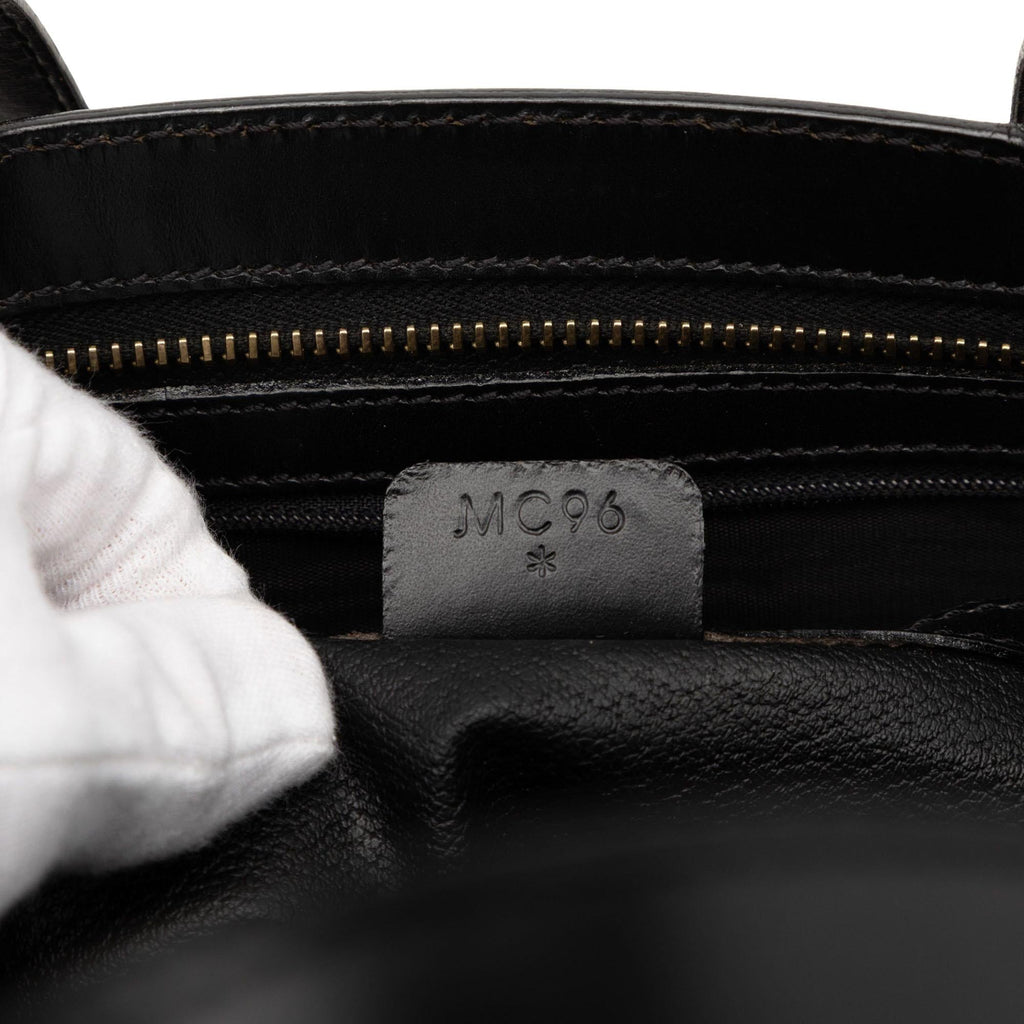 Celine Macadam Coated Canvas Handbag