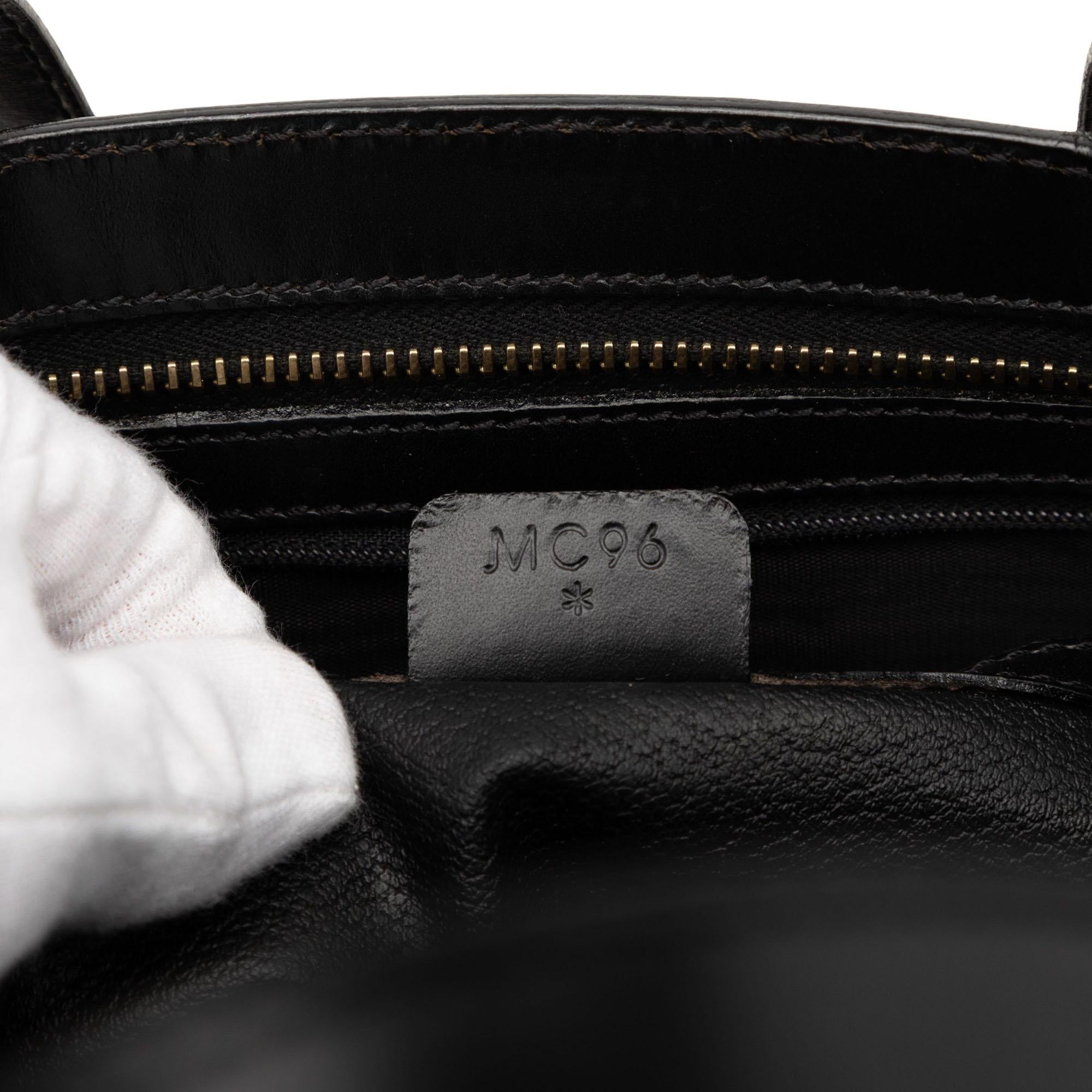 Celine Macadam Coated Canvas Handbag